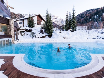 Luxusurlaub - Italien - Schwimmbad Außen - Granbaita Dolomites
