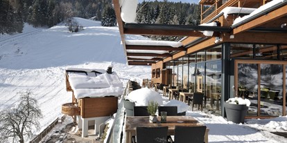 Luxusurlaub - Österreich - Terrasse Winter DAS.GOLDBERG - Das Goldberg
