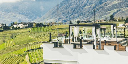 Luxusurlaub - Trentino-Südtirol - Dachterrasse - Hotel Golserhof