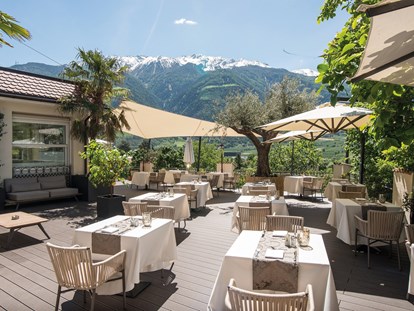Luxusurlaub - Italien - Mediterrane Terrasse  - Preidlhof***** Luxury DolceVita Resort