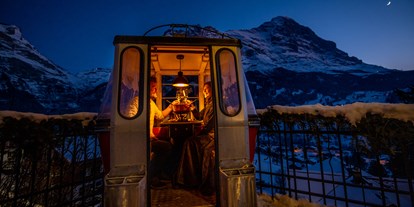Luxusurlaub - Schweiz - Fondue Gondel: für ein romantisches Tête-à-Tête - Belvedere Swiss Quality Hotel Grindelwald