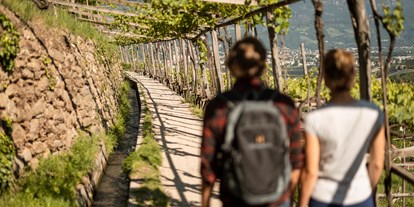 Luxusurlaub - Trentino-Südtirol - Wissen Sie, was ein Waalweg ist? Am besten, Sie erkunden einen dieser jahrhundertalten Bewässerungskanäle für Wiesen und Äcker bei Ihrem malerischen Wanderurlaub durch das Meraner Land oder den Vinschgau.  - Hotel Hanswirt